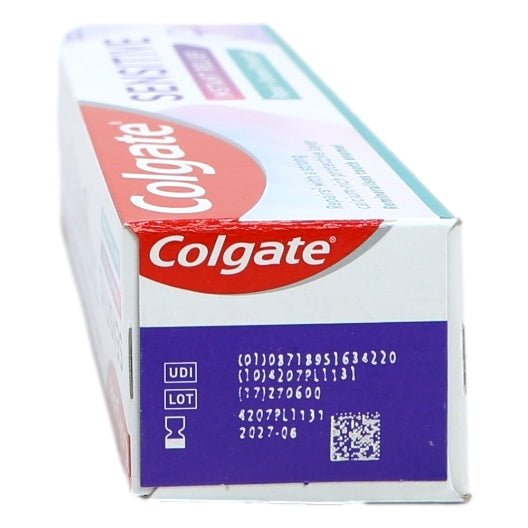 Colgate Sensitive Instant Relief Enamel Toothpaste 75ml - Intamarque - Wholesale 8718951634220