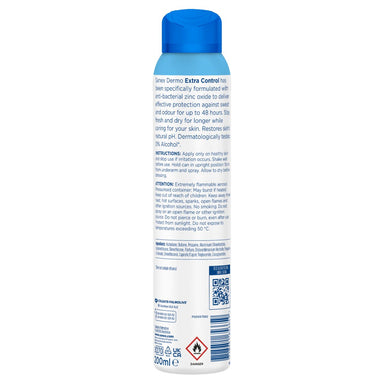 Sanex Deo Spray 200ml Extra Control - Intamarque - Wholesale 8718951656659