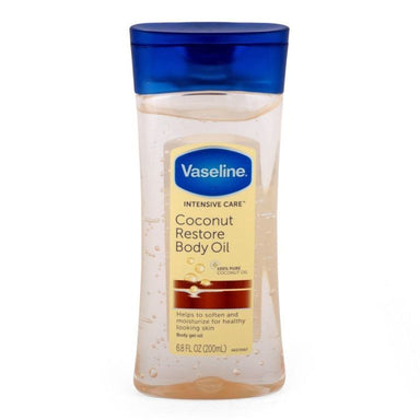 Vaseline Body Oil 200ml Coconut Restore - Intamarque - Wholesale 8886467042560