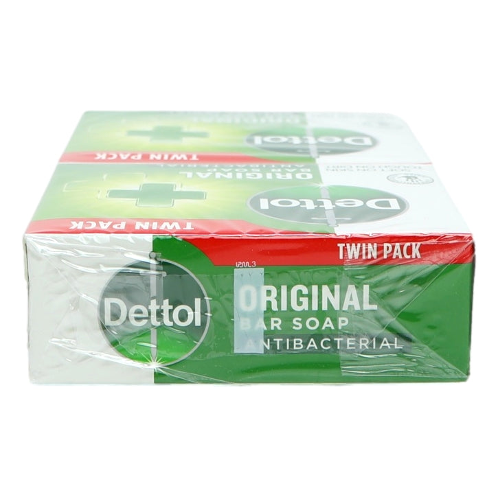 Dettol Bar Soap 2x100g Anti-Bacterial