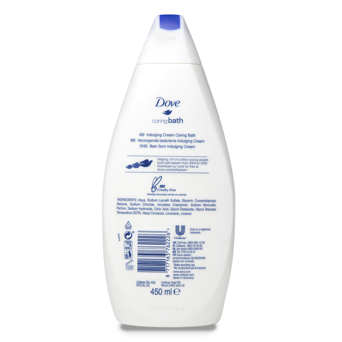 Dove Bath 450ml Indulging Cream