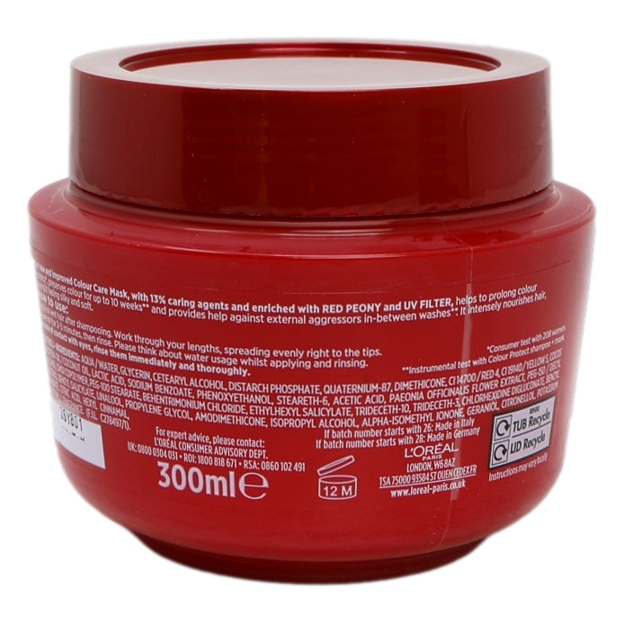 L'Oreal Elvive Masque Pot 300ml Colour Protect