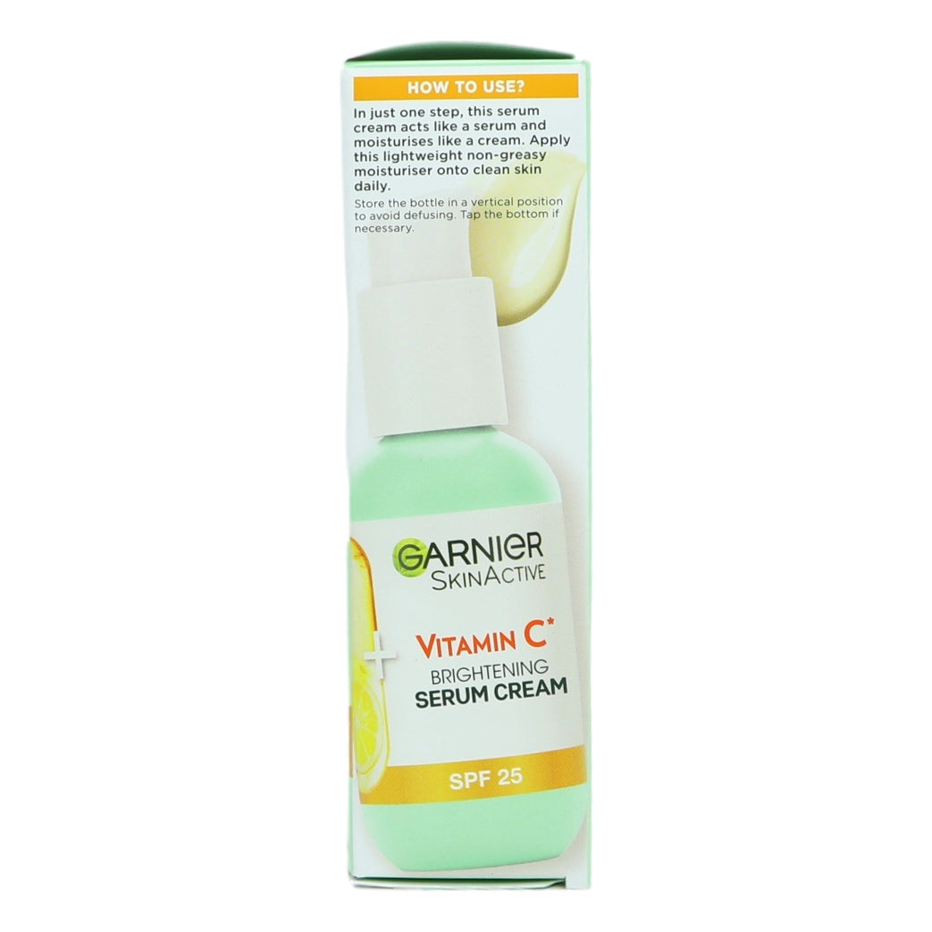 Garnier Naturals Vitamin C 50ml Brightening Serum Cream SPF 25