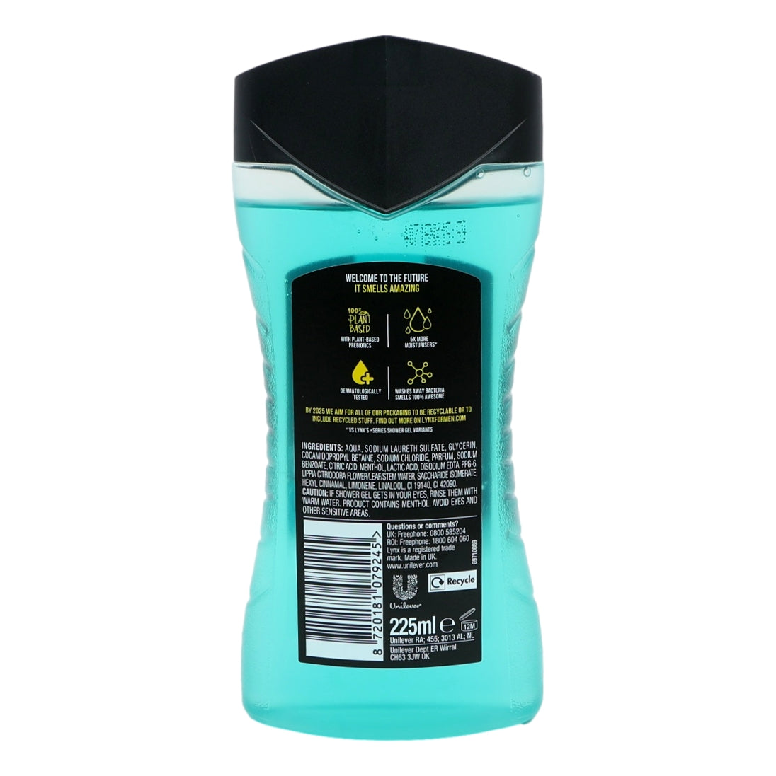 Lynx Shower Gel 225ml Ice Chill