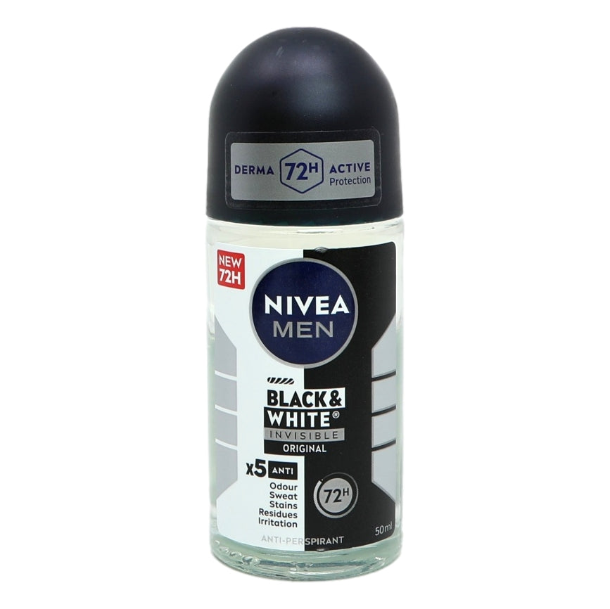 Nivea Roll On Erkek Siyah &amp; Beyaz