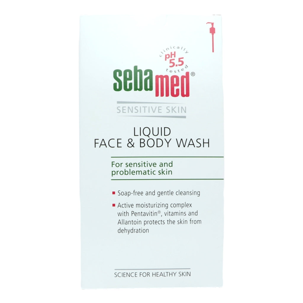 Sebamed Liquid Face & Body Wash 1L