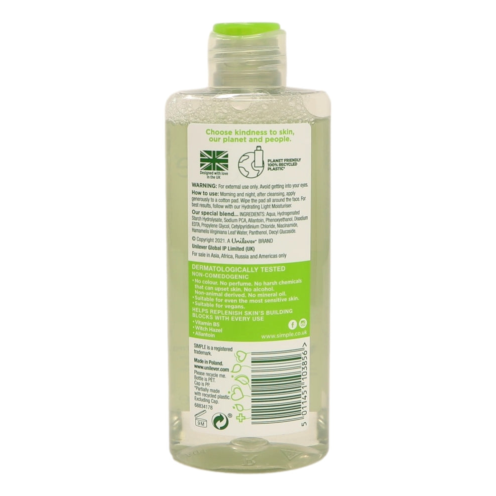 Simple Export Soothing Toner