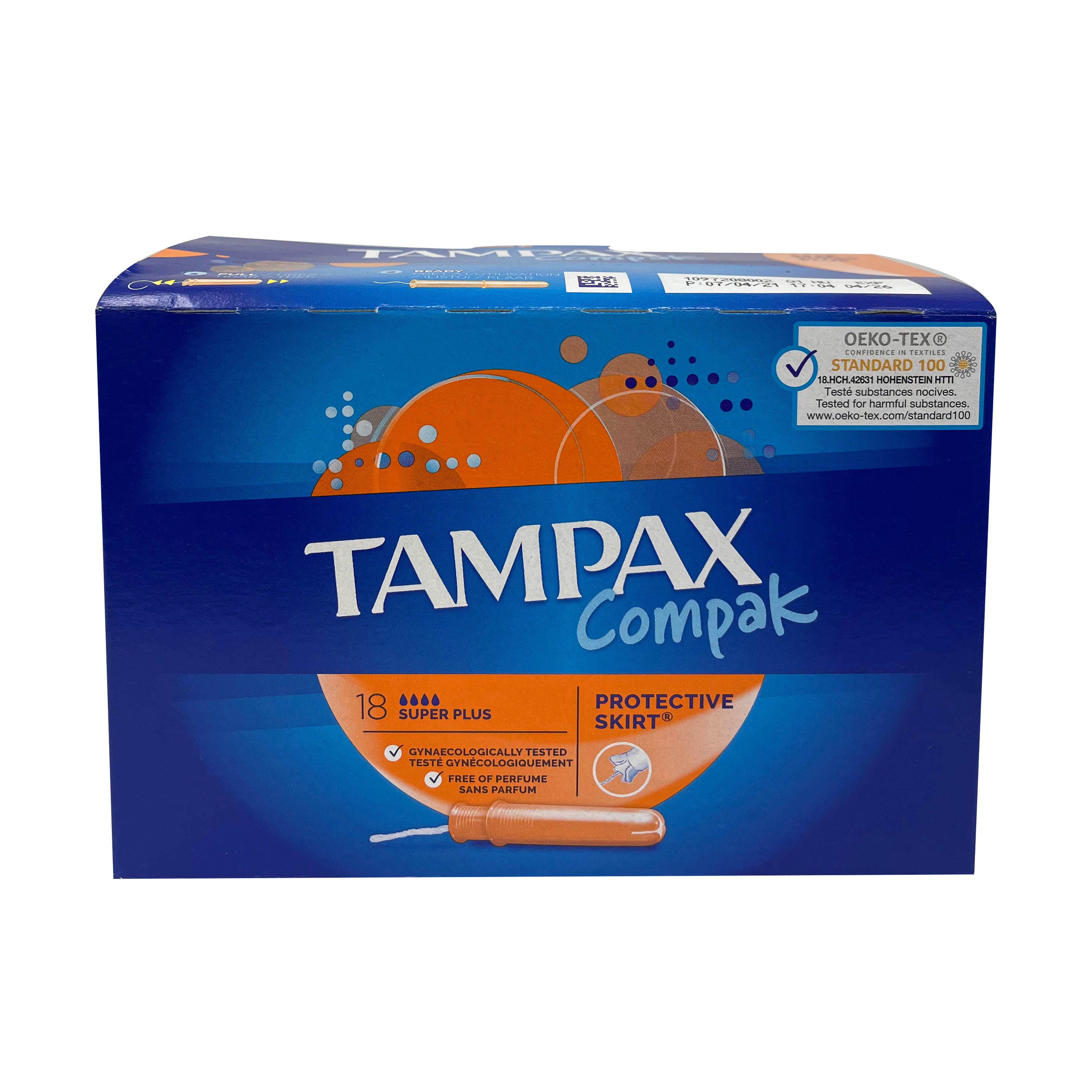 Tampax Compak 18s Super Plus