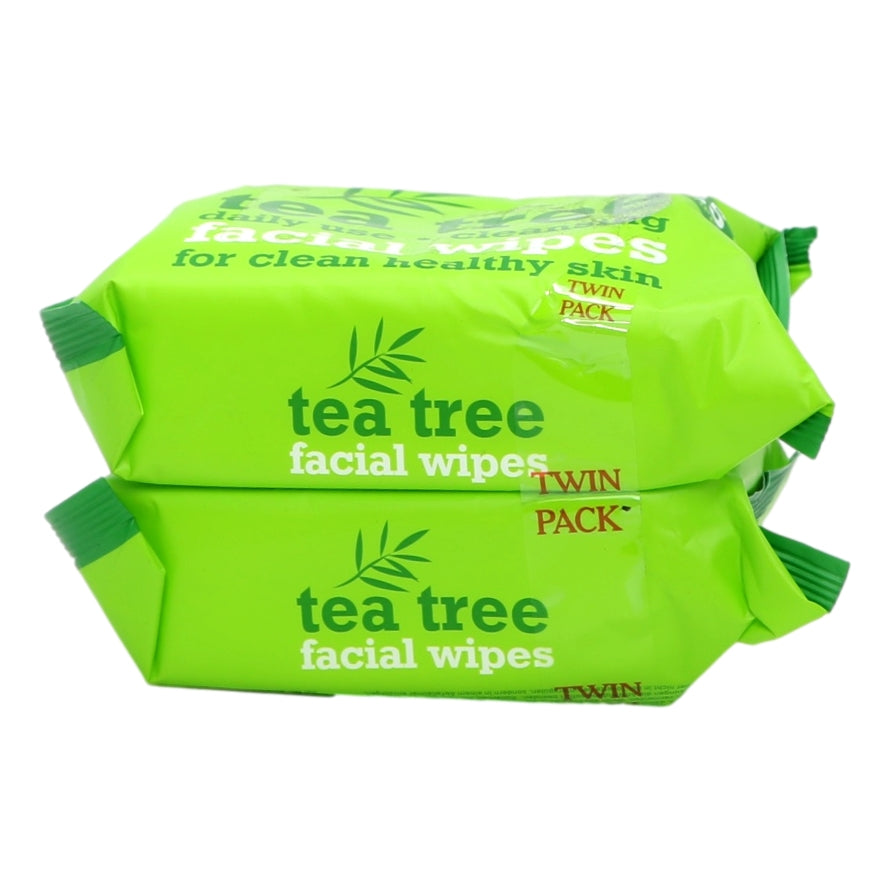 XBC Tea Tree Facial Wipes 2x25s