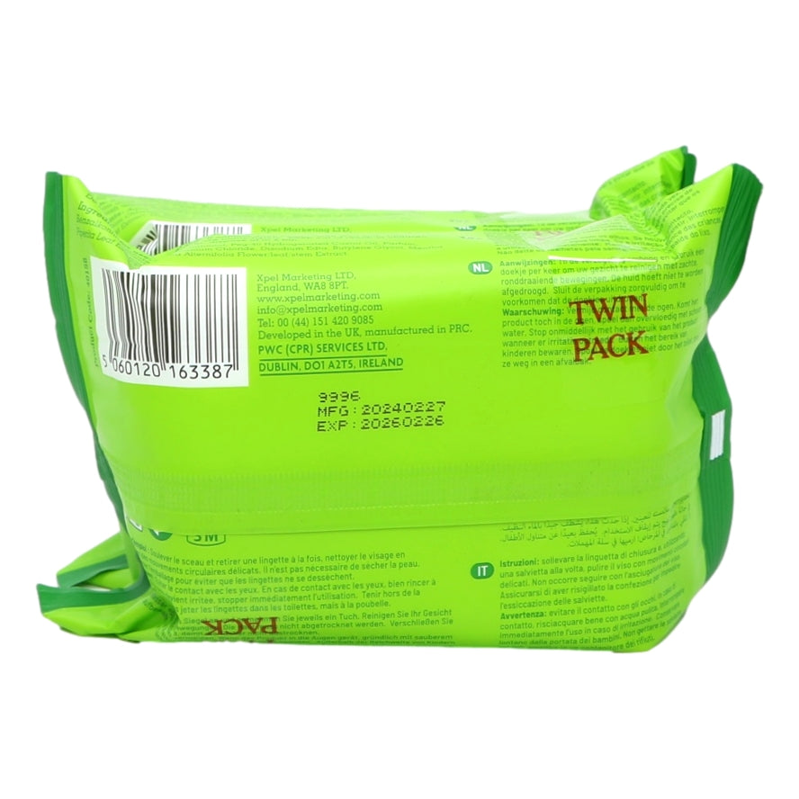 XBC Tea Tree Facial Wipes 2x25s