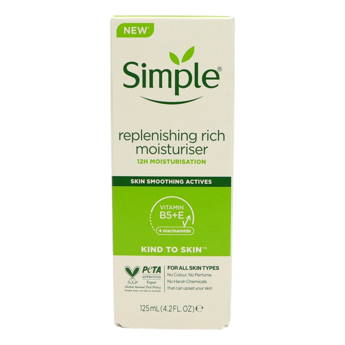 Simple Rich Moisturiser 125ml -Export Restricted