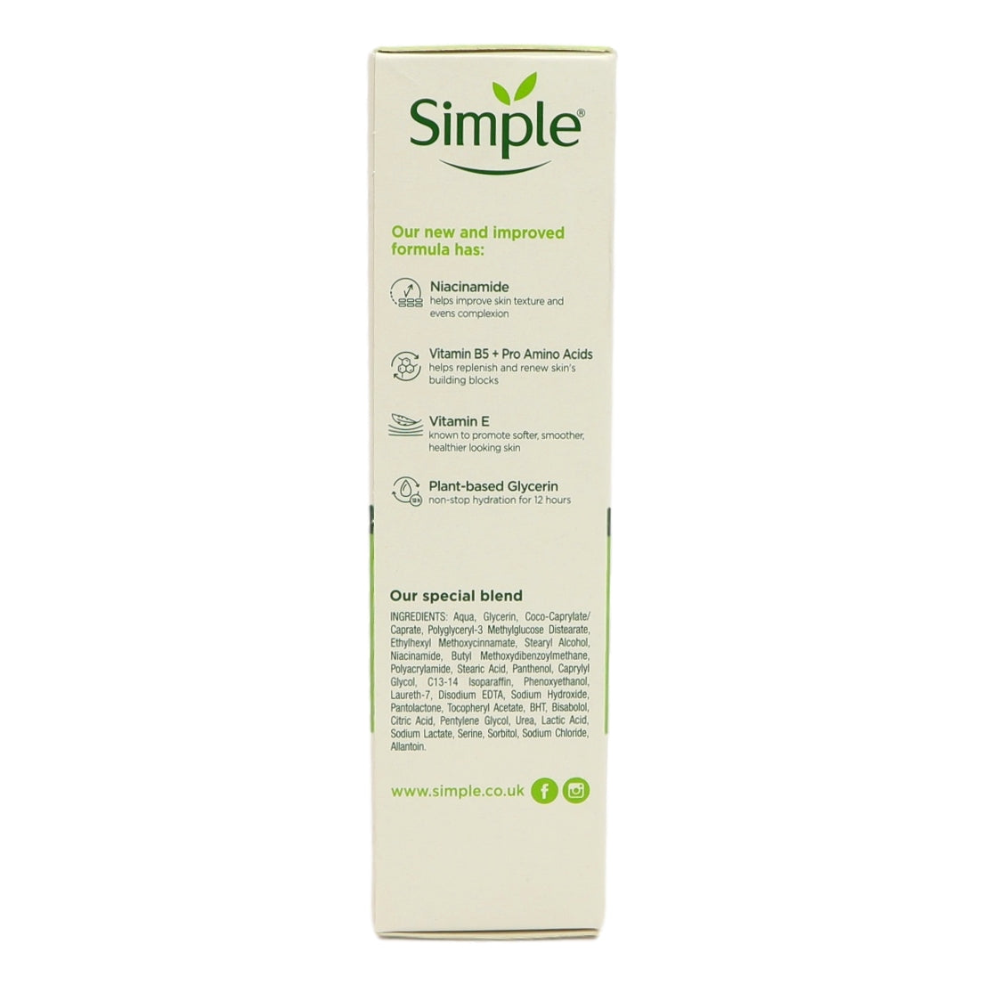 Simple Rich Moisturiser 125ml -Export Restricted