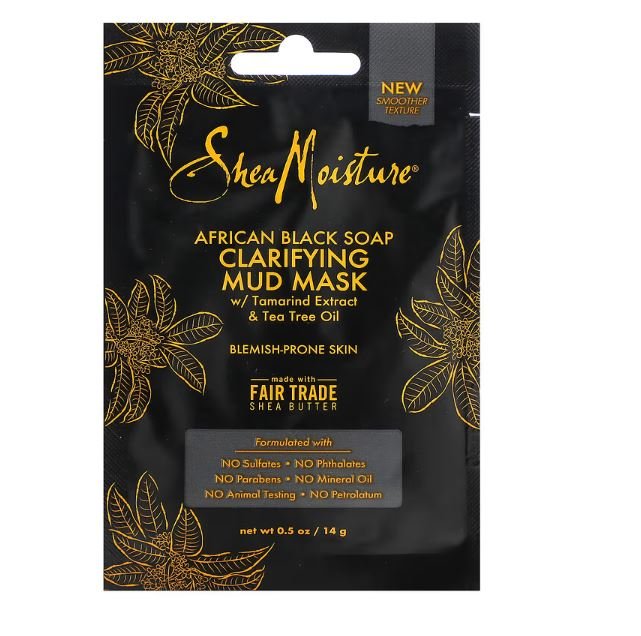 Shea Moisture Abs Clarifying Mud Mask 24 Piece .5 Oz. - Intamarque - Wholesale