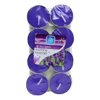 Pan Aroma Colour Tea - Lights 16 Pack Soothing Lavender - Intamarque - Wholesale