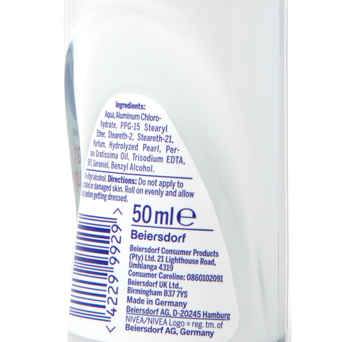 Nivea Roll On Pearl & Beauty - Intamarque 0000042299929