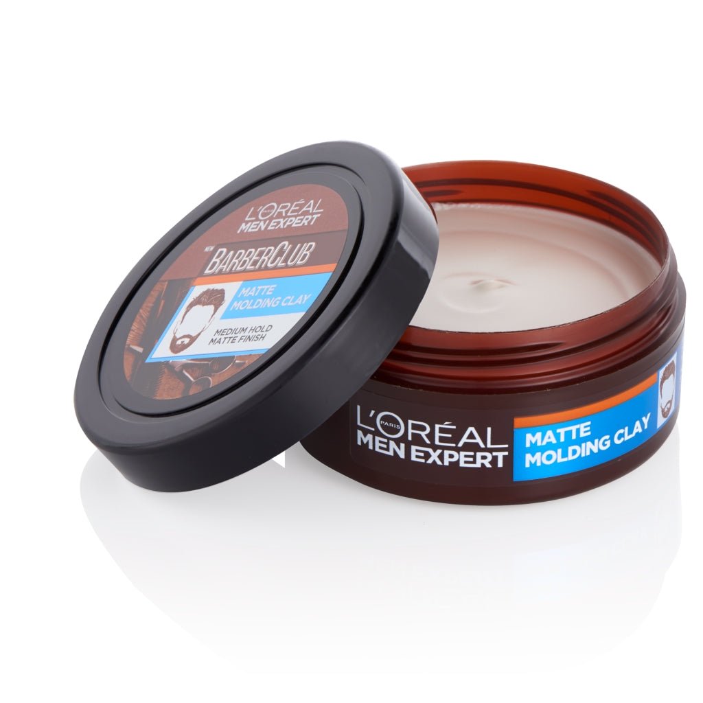 L'Oreal Men Expert Barberclub Matte Molding Clay 75Ml - Intamarque 30177673