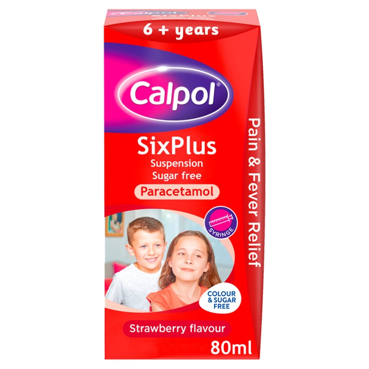 Calpol Six Plus 80ml (MED) - Intamarque 3574660435221