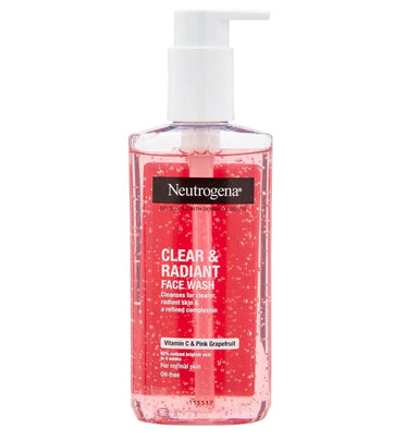 Neutrogena Visibly Clear Pink Grapefruit Facial Wash - Intamarque 3574660569759