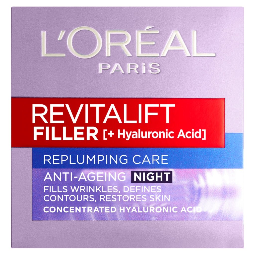 L'Oreal Revitalift Filler Renew Night Cream 50Ml - Intamarque 3600523201303