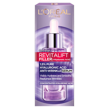 L'Oreal Revitalift Filler Hyaluronic Acid Dropper Serum 30Ml - Intamarque 3600523873845