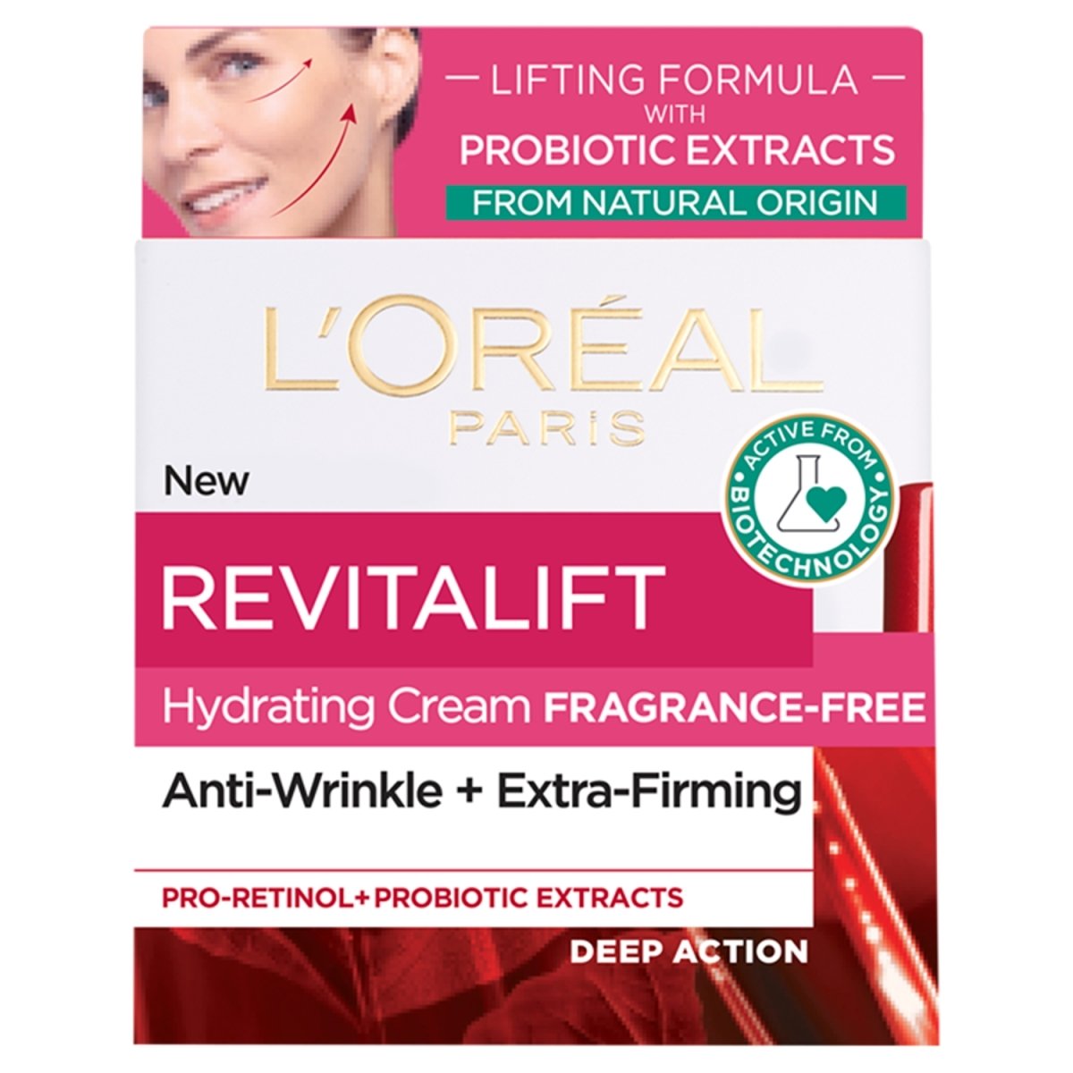 L'Oreal Revitalift Day Cream Fragrance Free 50ml - Intamarque - Wholesale 3600523972111