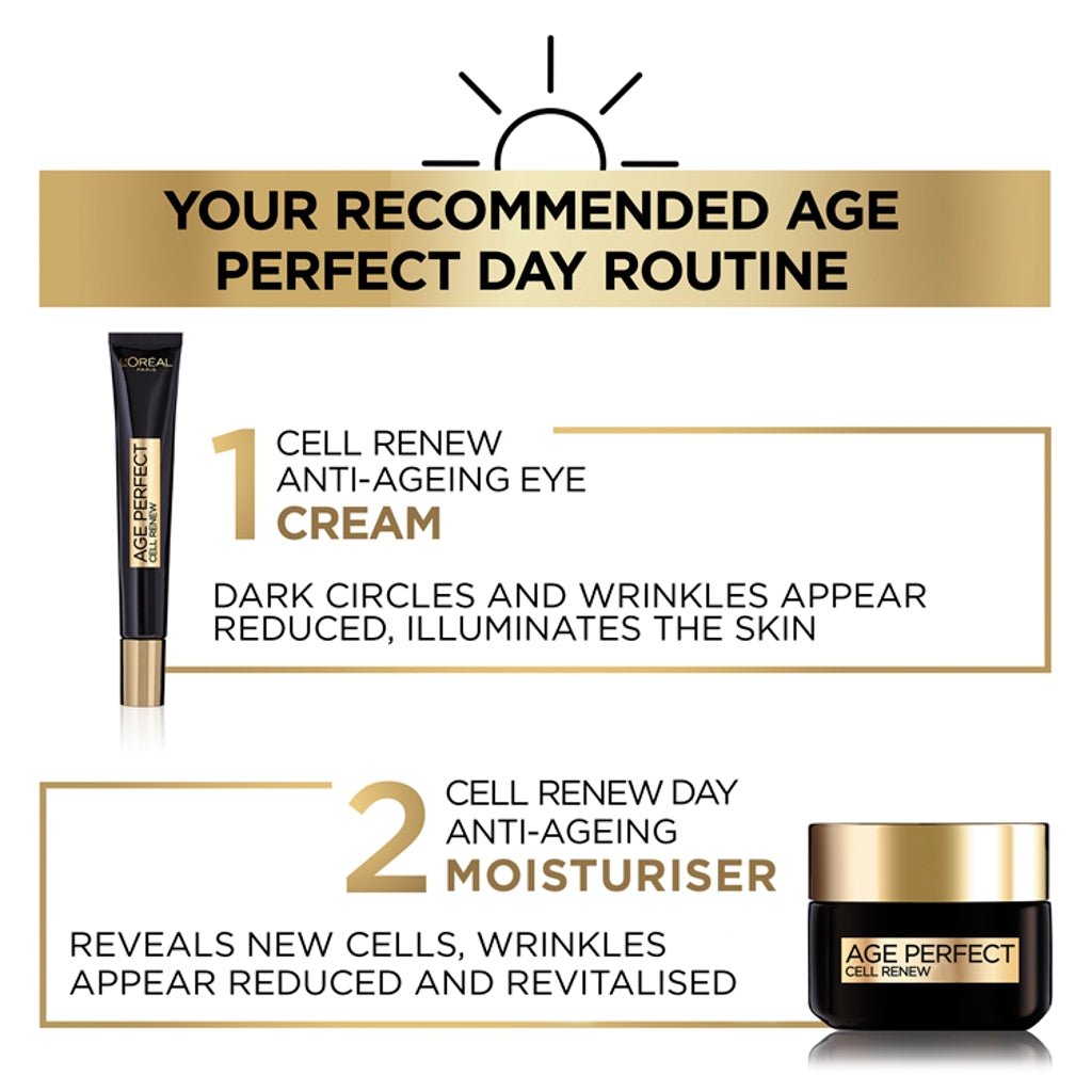 L'Oreal Age Perfect Cell Renew Day Cream 50Ml - Intamarque 3600524013462