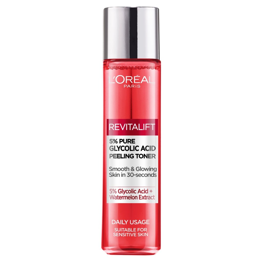 L'Oreal Revitalift Laser Glycolic Peeling Toner 180Ml - Intamarque 3600524019587