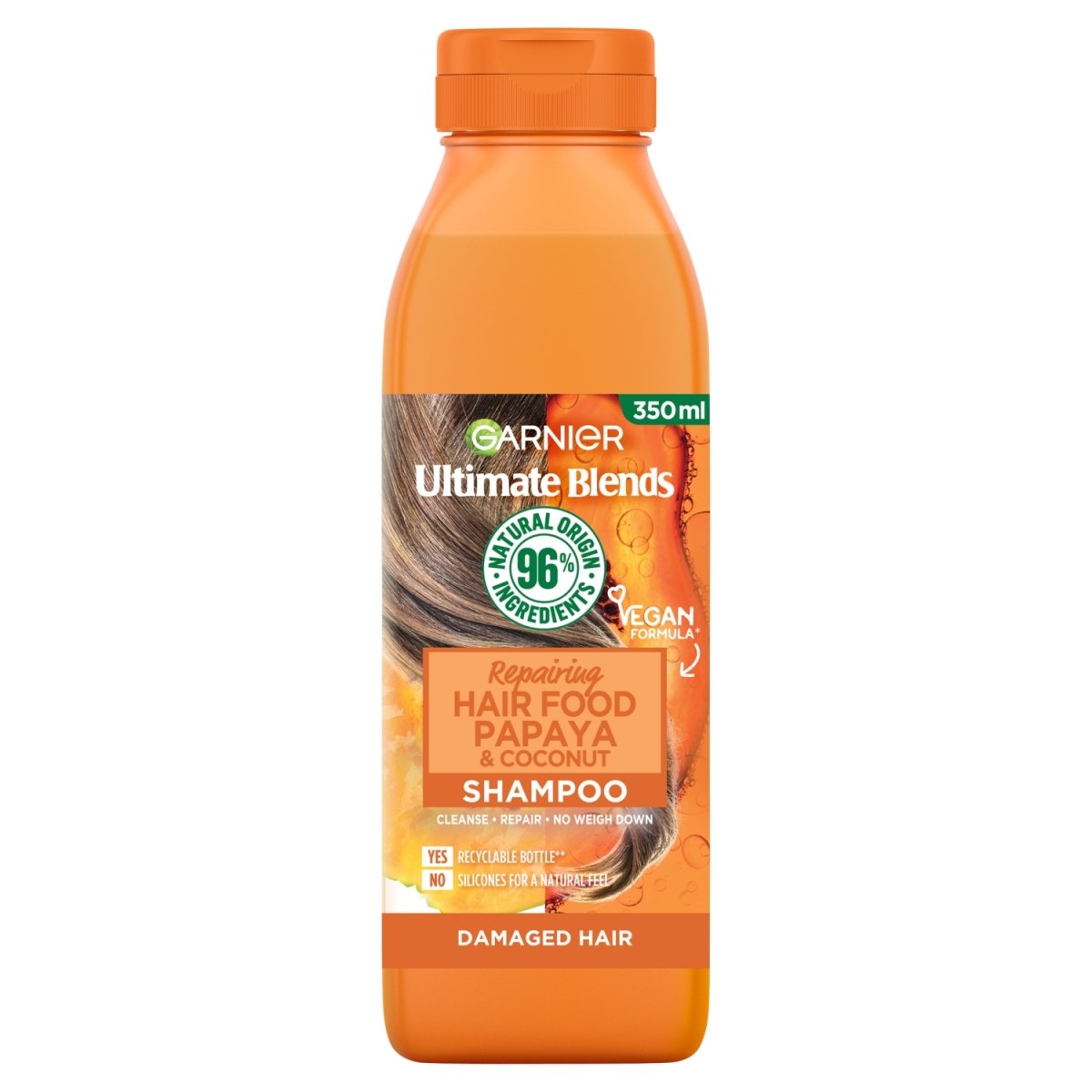 Garnier UB Hair Food Papaya & Amla Shampoo 350ml - Intamarque - Wholesale 3600542342698