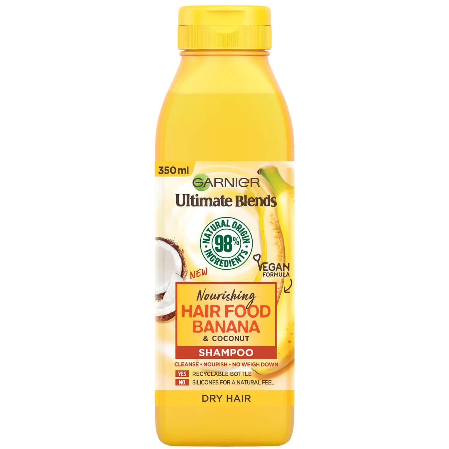 Garnier UB Hair Food Banana Shampoo 350ml - Intamarque - Wholesale 3600542342933