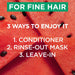 Ultimate Blends Hair Food Watermelon 3In1 Mask 390ml - Intamarque - Wholesale 3600542393829