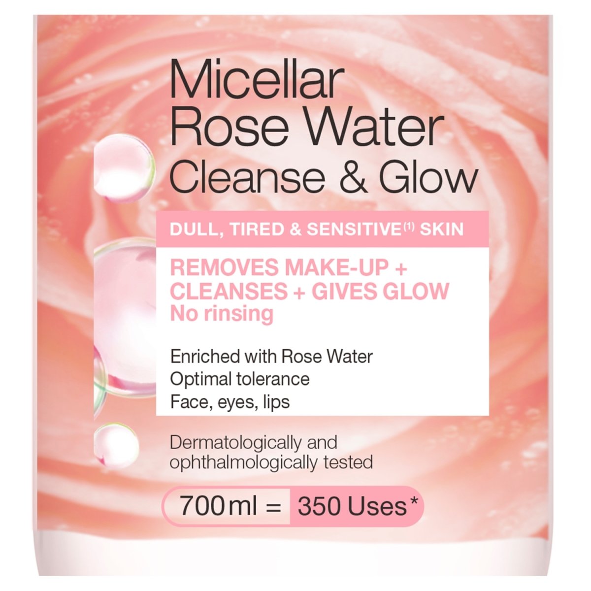 Garnier Micellar Cleansing Water Rose - Intamarque - Wholesale 3600542411776