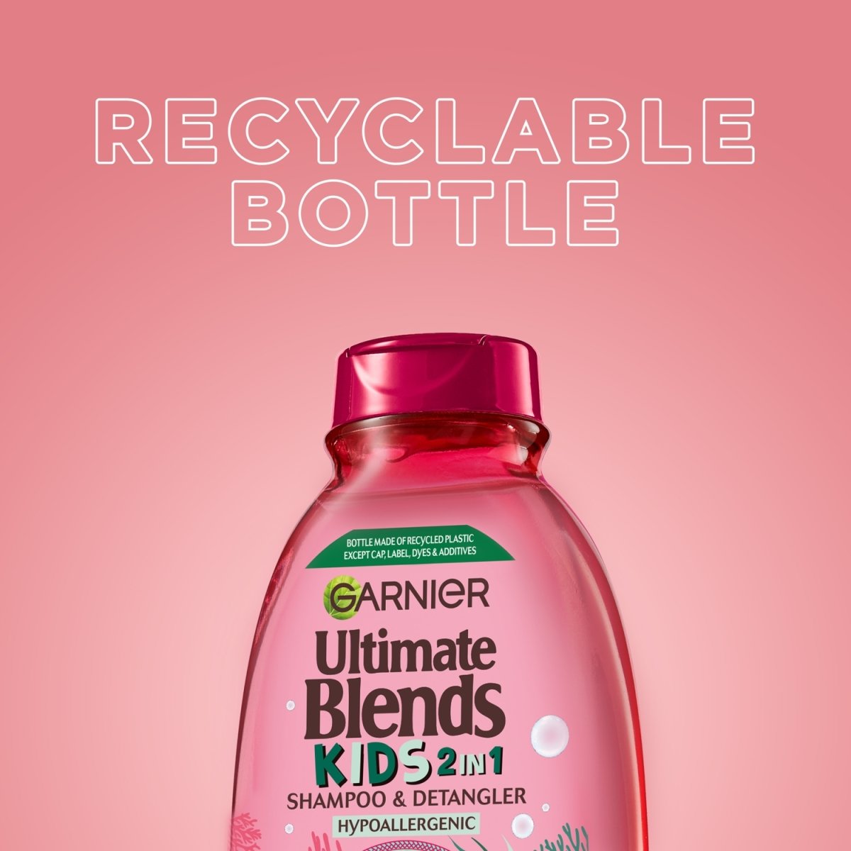 Garnier Ultimate Blends Core Kids Cherry Shampoo 250mL - Intamarque - Wholesale 3600542460309