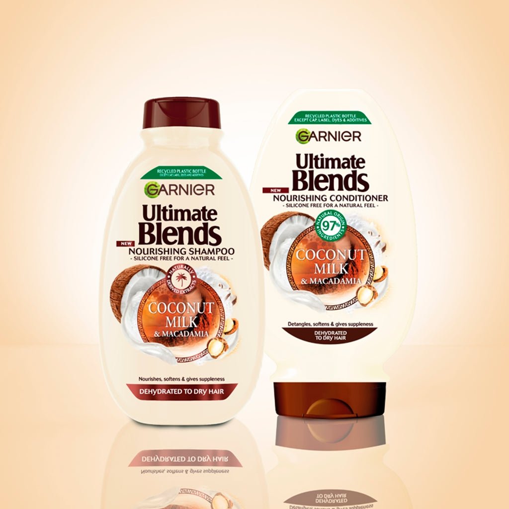 Garnier Ultimate Blends Coconut Milk Conditioner 400ml - Intamarque 3600542463041