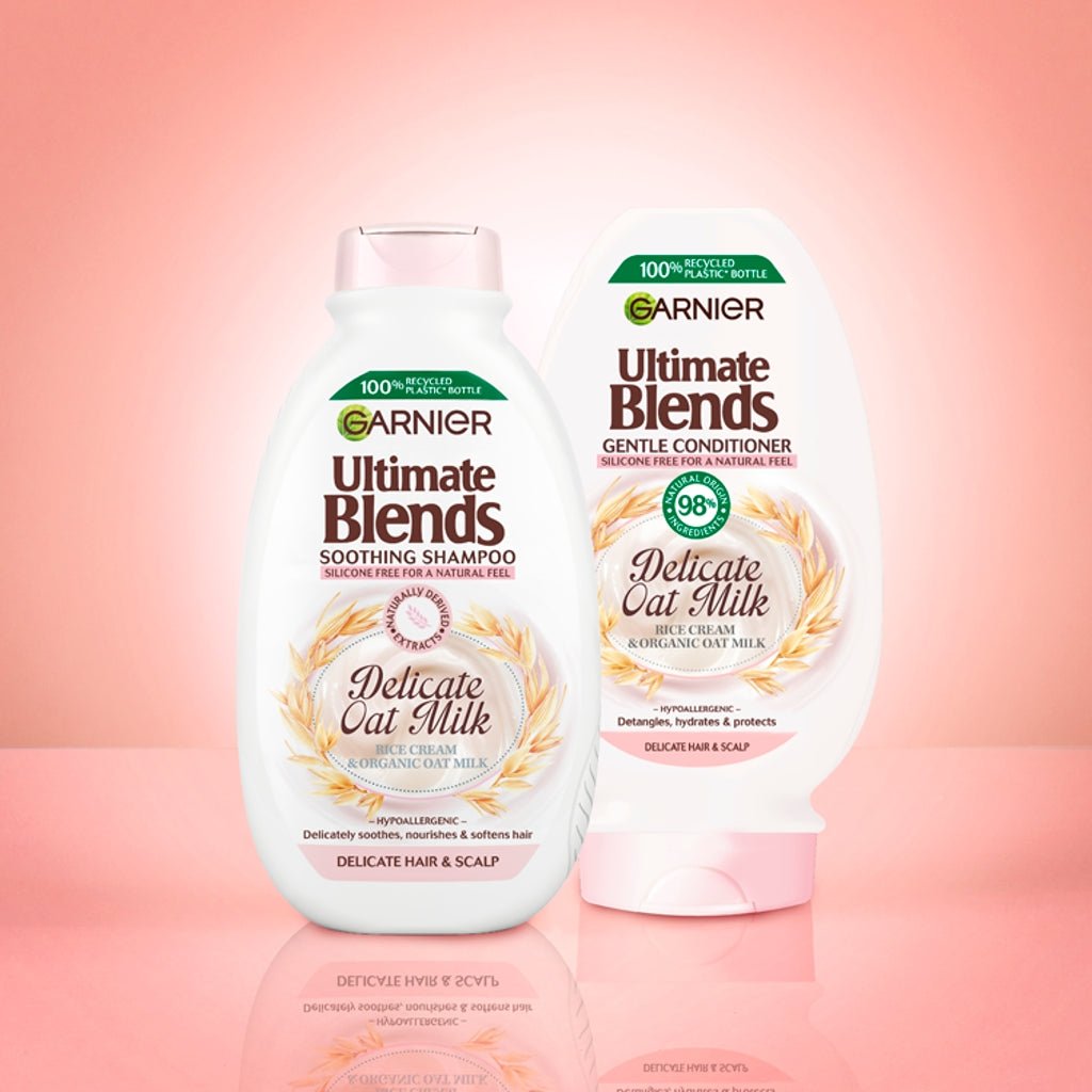 Garnier Ultimate Blends Oat Shampoo 400ml - Intamarque 3600542463331