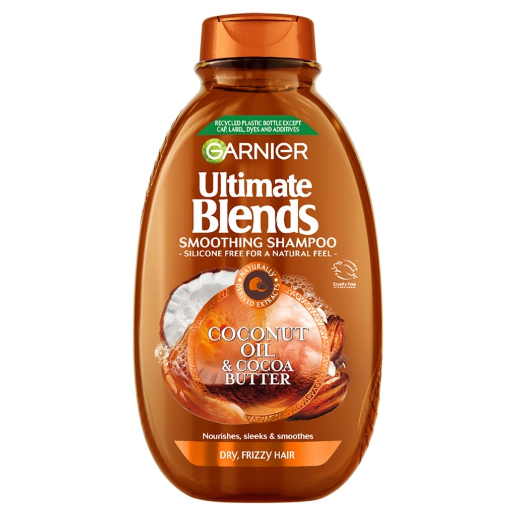 Garnier Ultimate Blends The Sleek Restorer ( Coconut Oil & Cocoa Butter) Shampoo 400ml - Intamarque 3600542468343