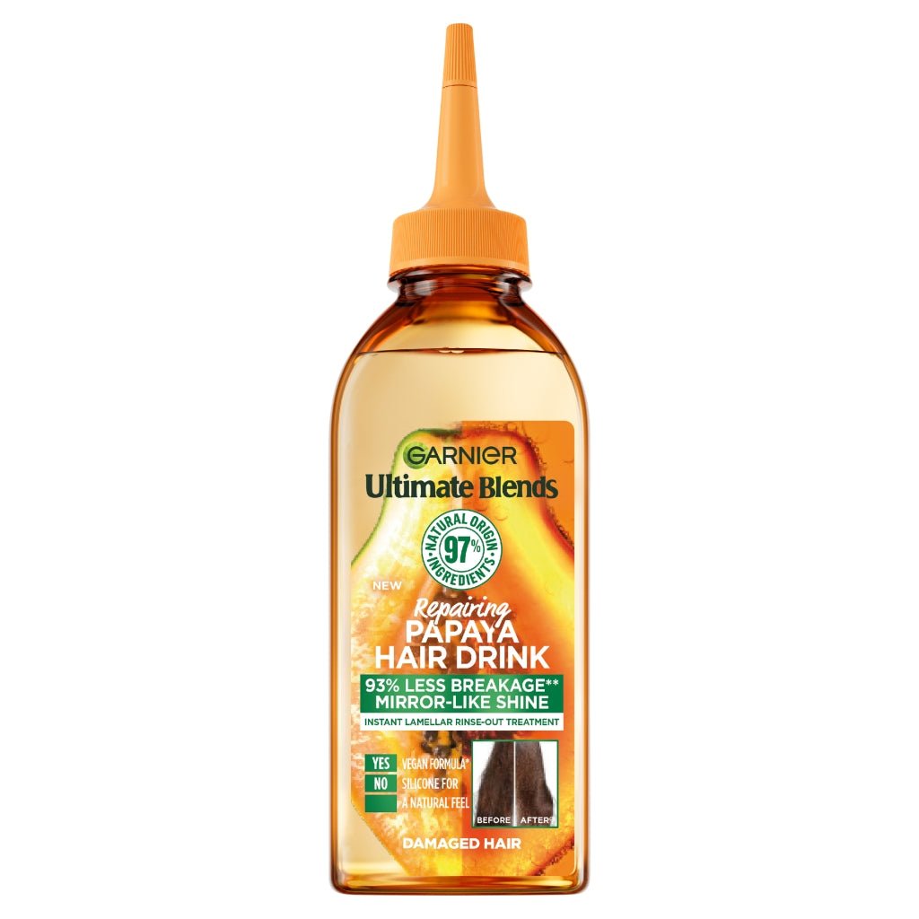 Garnier Ultimate Blends Hairdrink Papaya 200Ml - Intamarque - Wholesale 3600542502436