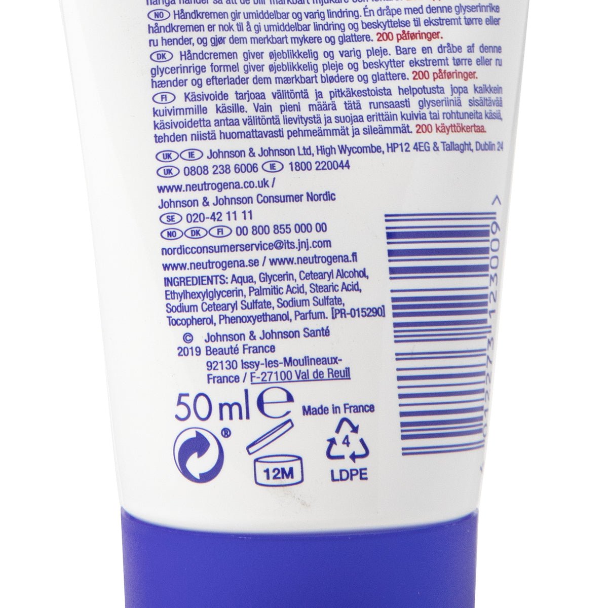 Neutrogena Norwegian Formula Hand Cream Scented - Intamarque 4012273123009