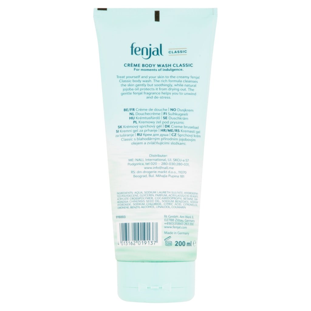 Fenjal crème oil body wash 200ml - Intamarque - Wholesale 4013162019137