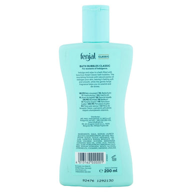 Fenjal bath bubbles 200ml (3x6) - Intamarque - Wholesale 4013162020201