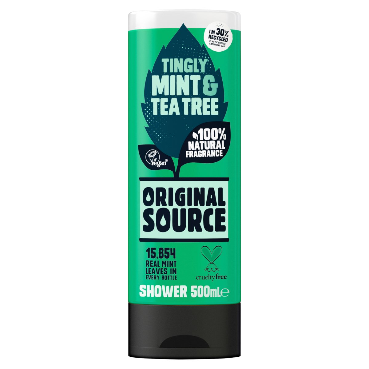 Original Source XL Shower Gel Mint & Tea Tree 500ml - Intamarque - Wholesale 5000101226847