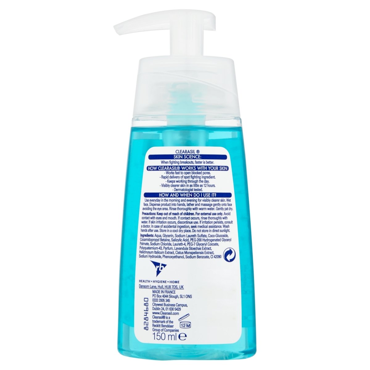 Clearasil Ultra Gel Wash - Intamarque 5000158100633