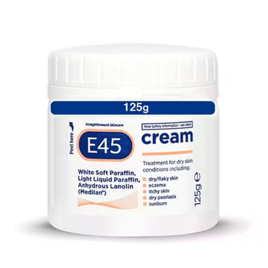 E45 Cream 125g (MED) - Intamarque 5000167010220