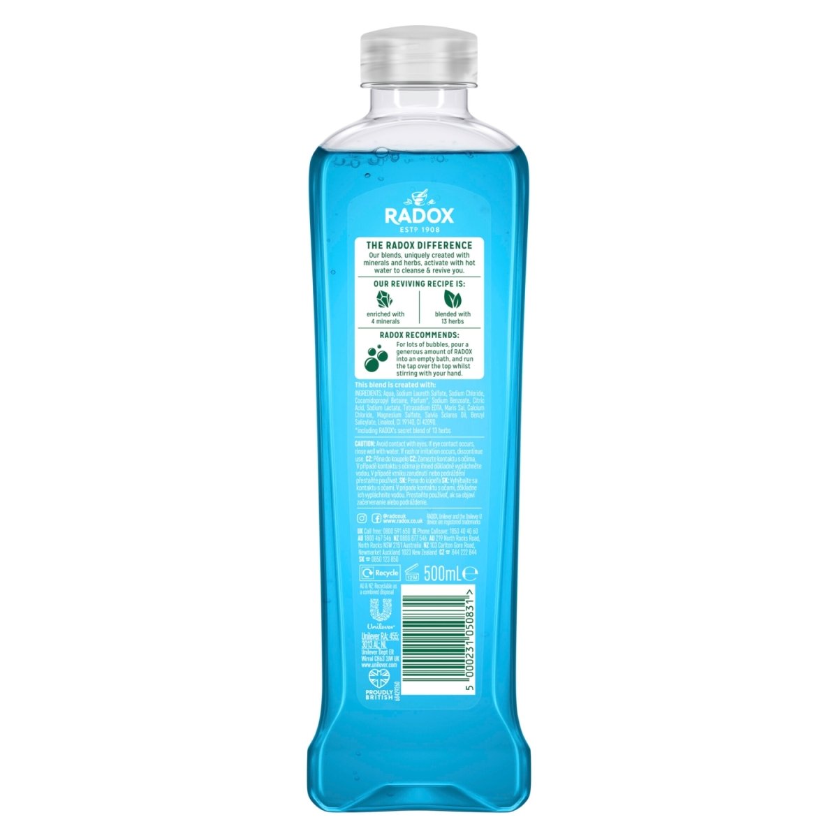 Radox Bath Herbal Muscle Soak - Intamarque 5000231050831