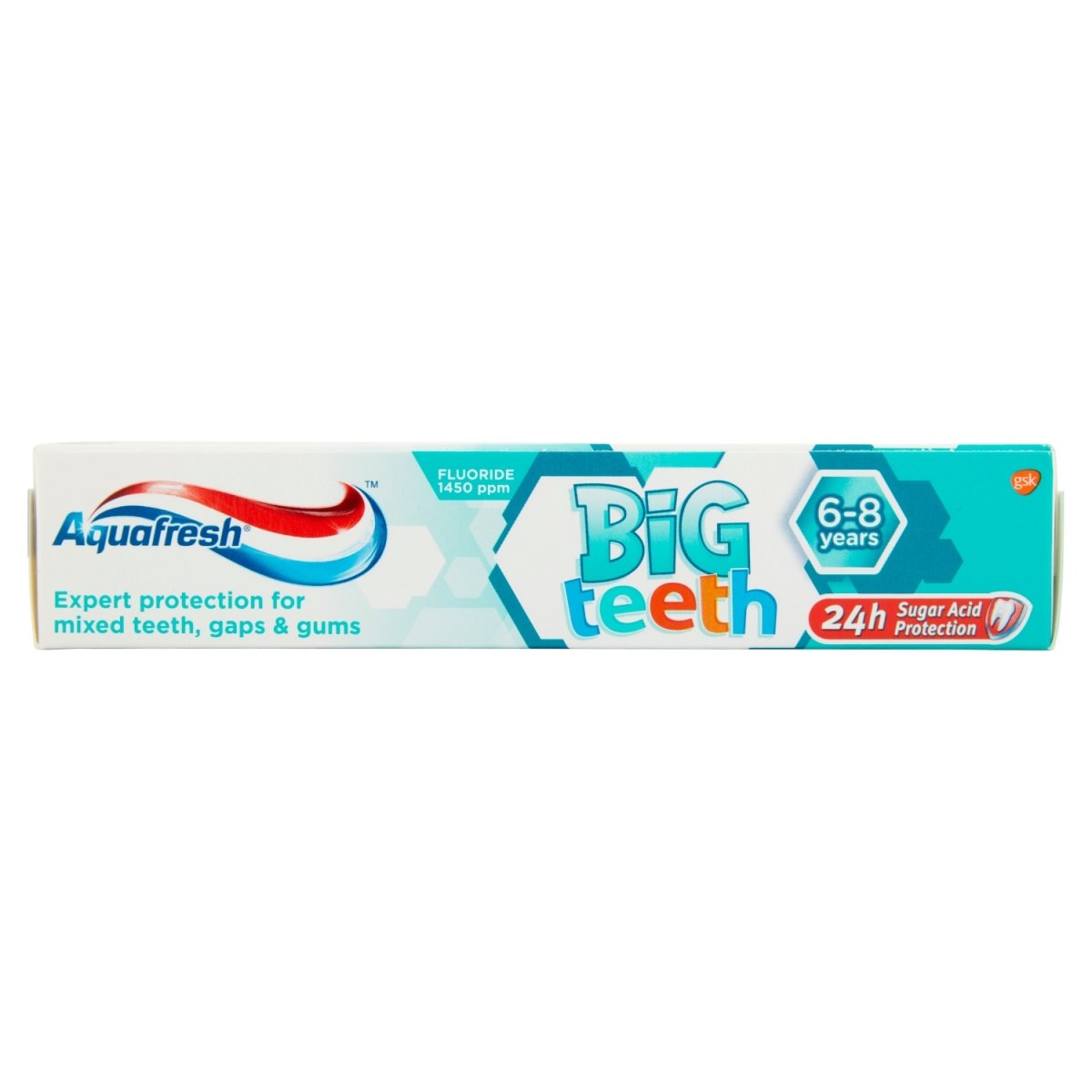 Aquafresh Kids Toothpaste 50ml Big Teeth 6 Years + - Intamarque 5000347090936