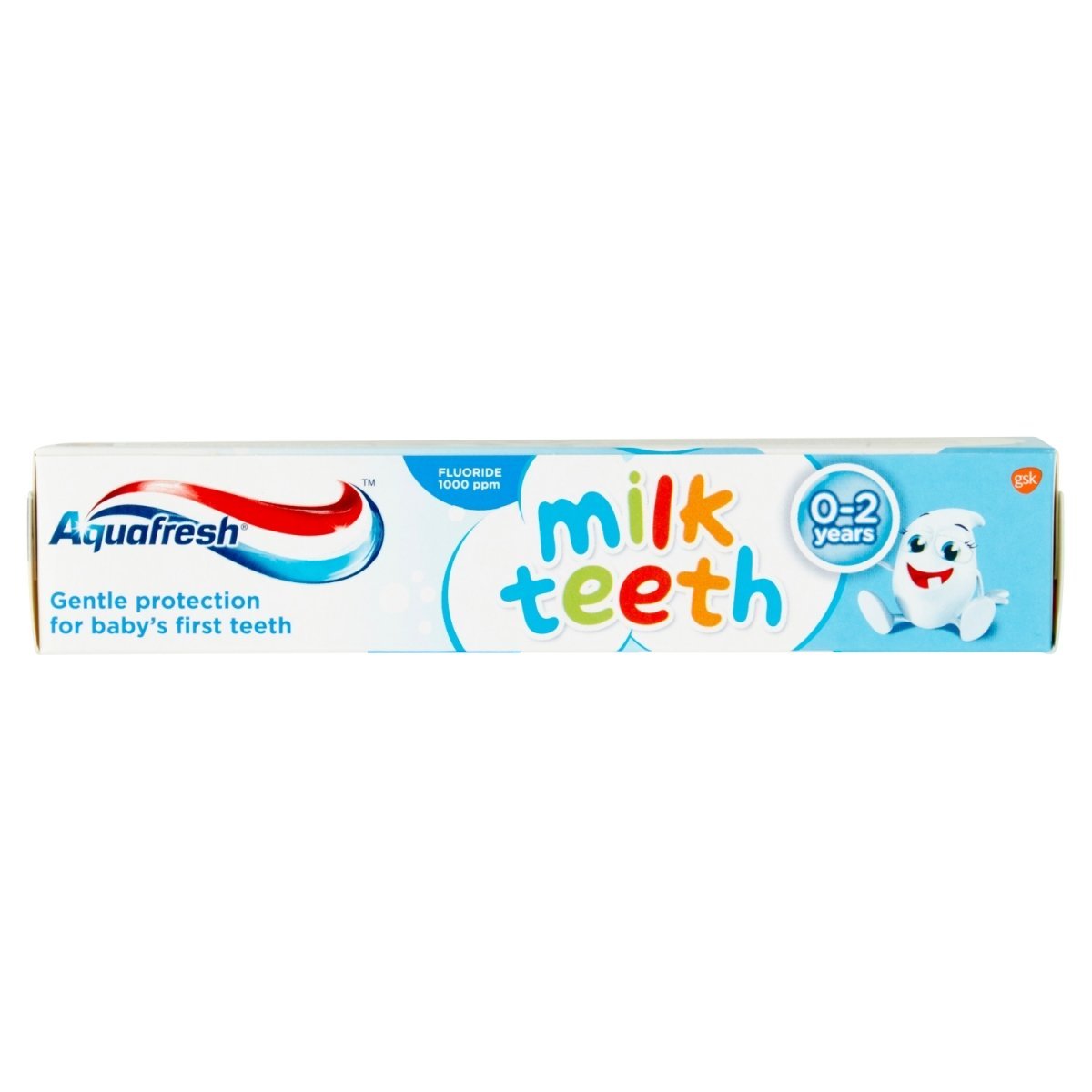 Aquafresh Kids Toothpaste 50ml Milk Teeth 0-2 Years - Intamarque 5000347090967