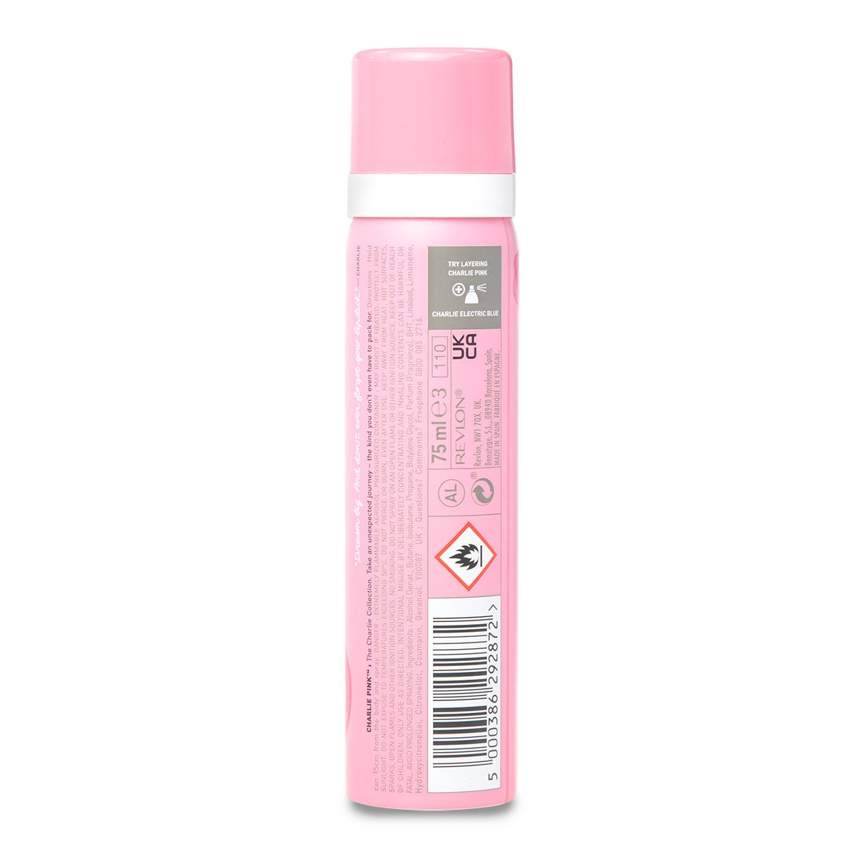 Charlie Bodyspray Pink 75ml - Intamarque - Wholesale 5000386292872