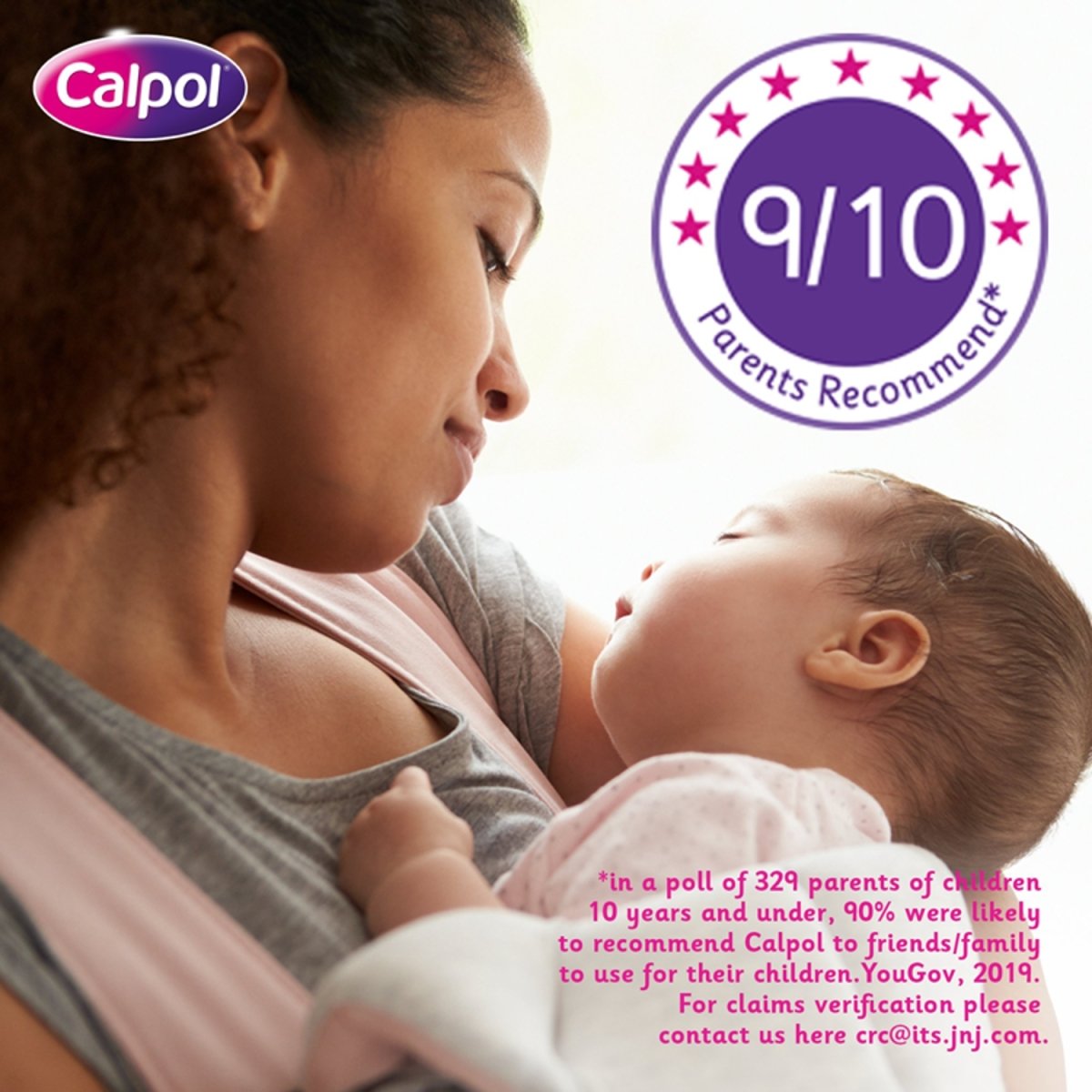 Calpol Infant 100ml Sugar Free (MED) - Intamarque 5010123722708