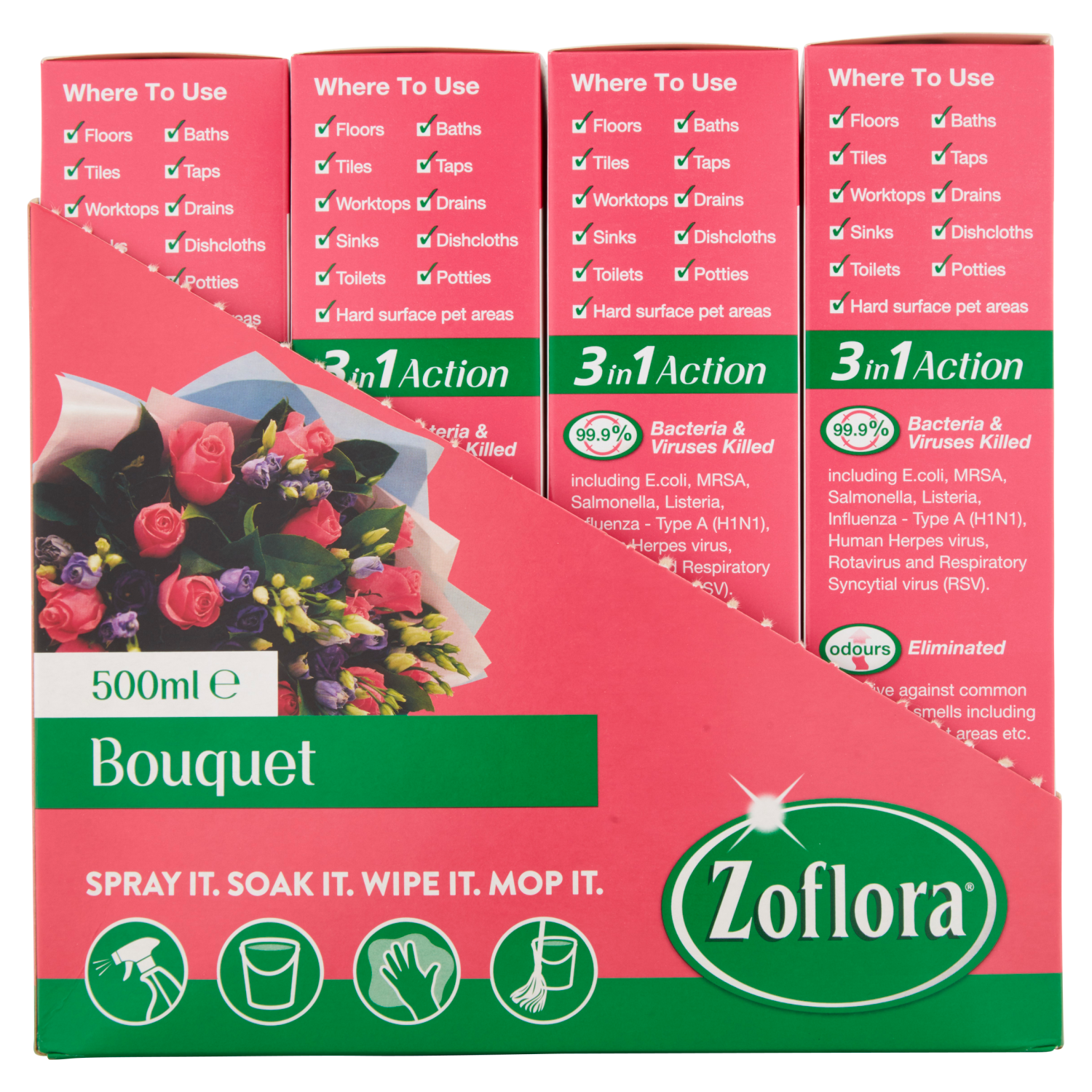 Zoflora Disinfectant 250ml Bouquet