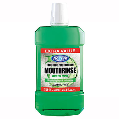 Beauty Formulas Mouthrinse Green Mint - Intamarque 5012251012126