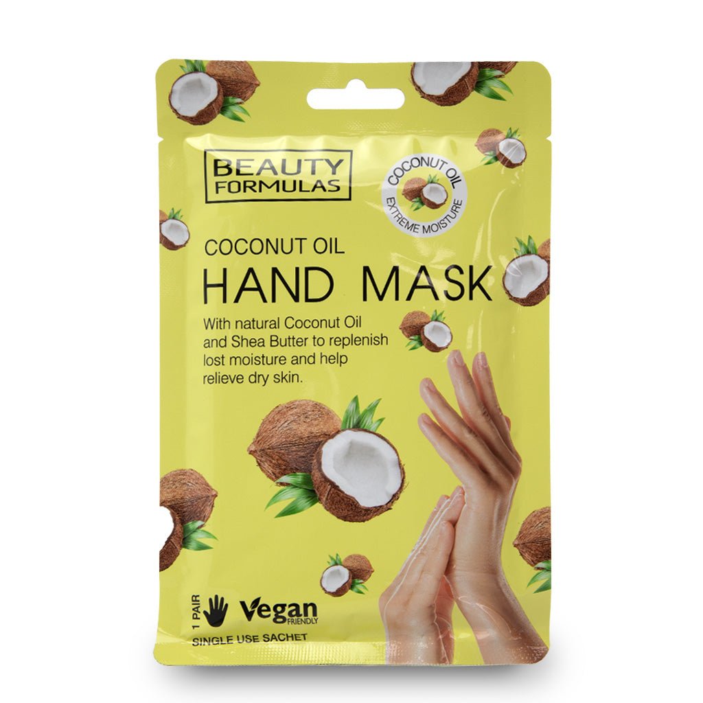 Beauty Formula Coconut Oil Hand Mask 1pk - Intamarque - Wholesale 5012251013727